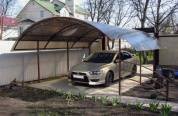 Навес для автомобиля №87 в Екатеринбурге фото