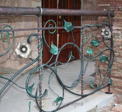 Лестничное ограждение №126 в Екатеринбурге фото
