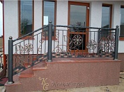 Лестничное ограждение №220 в Екатеринбурге фото
