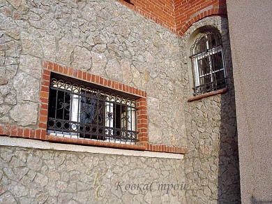 Кованая решетка №287 в Екатеринбурге фото
