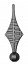 12973 Пика 5.5x16.8 см, основание 28 мм