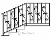 Кованые перила №11 в Екатеринбурге фото
