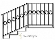Сварные перила №2 в Екатеринбурге фото
