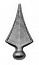 12981/3 Пика 5,5x11.1 см, основание 24 мм