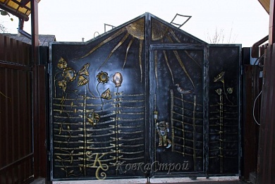 118. Ворота в Екатеринбурге фото
