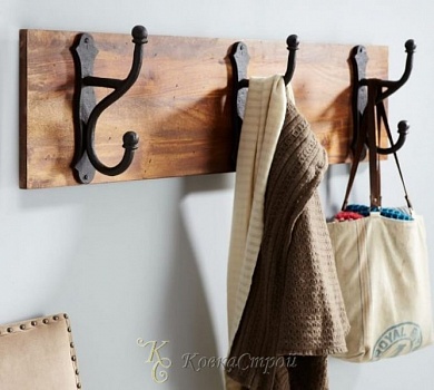 Кованая вешалка №58 в Екатеринбурге фото