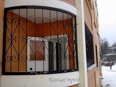 Решетка на балкон и лоджию №20 в Екатеринбурге фото
