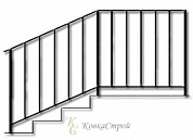 Сварные перила №1 в Екатеринбурге фото
