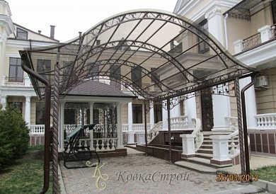 Навес для автомобиля №103 в Екатеринбурге фото
