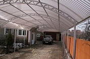 Навес для автомобиля №3 в Екатеринбурге фото