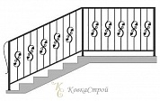 Кованые перила №31 в Екатеринбурге фото
